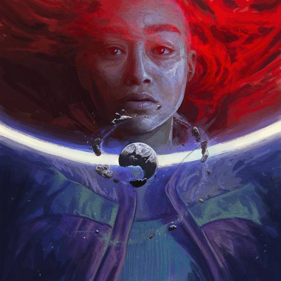 頑皮狗尼爾發新作《星際：異端先知》插畫：光頭女主與宇宙融為一體