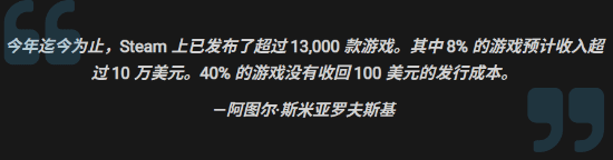 Steam賺錢有多難？近4成游戲連上架費都賺不回來