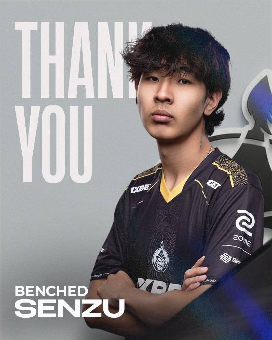 《CS2》蒙古戰隊The MongolZ知名選手Senzu被下放！調整至替補席位