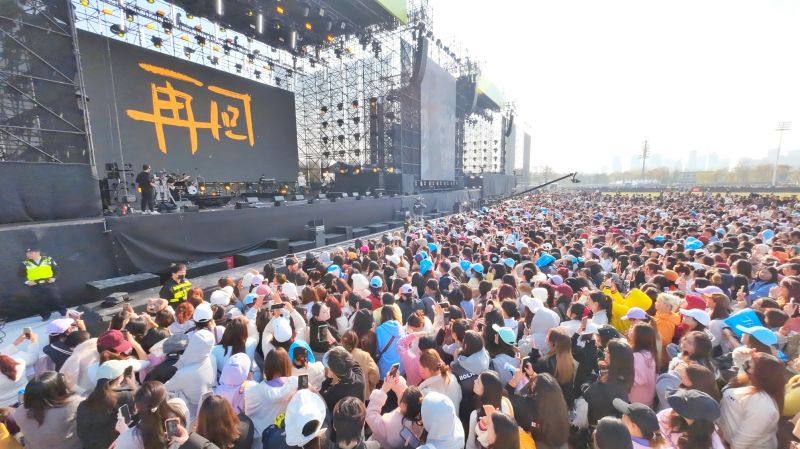 &ldquo;浦東速度&rdquo;全面保障音樂節落地_攝影：鄭峰