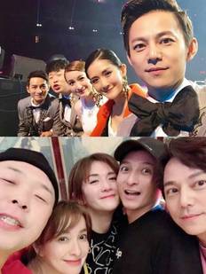 網友說快樂家族共用一張臉 杜海濤P圖回應：一句話一輩子一生情一張臉